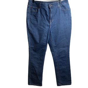 L.L. Bean Women's Size 16 Classic Fit High Waisted Jeans